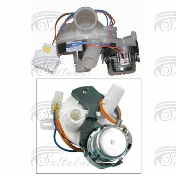 Indaplovės vandens paskirstytojas SMEG, GORENJE,WHIRLPOOL/INDESIT Dishwasher valves