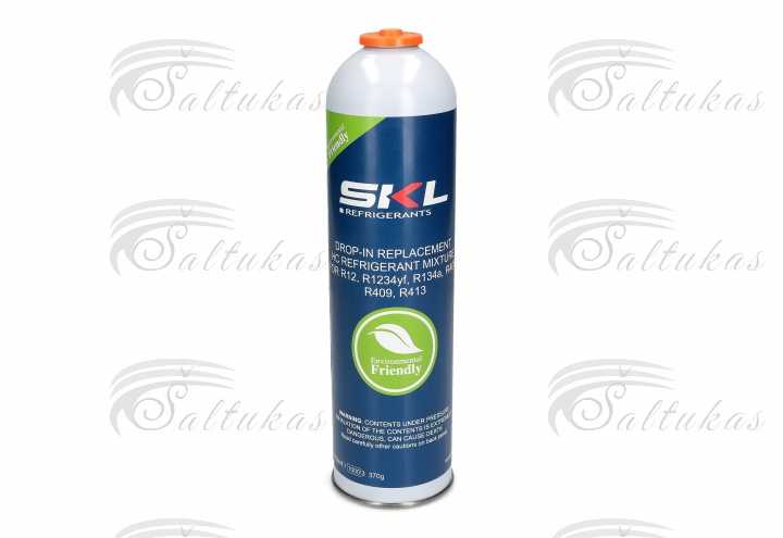 Šaldymo dujos SKL R436V, 370g., ekologiškos, R12, R1234yf, R134a, R406, R409, R413 Automotive parts of refrigerated freezers for domestic industrial refrigeration equipment