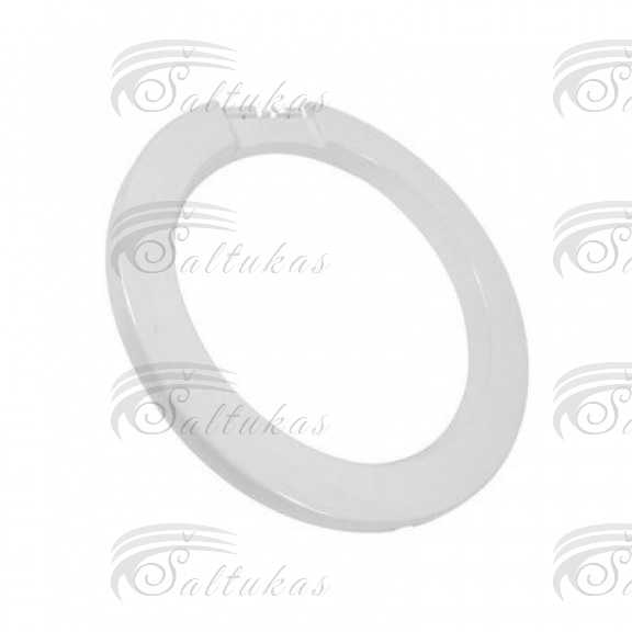 Electrolux / AEG outer door frame (grey), Ø 490mm Charging door frames and glass for washing machines