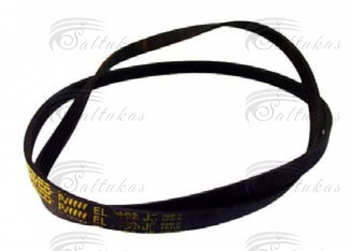 Džiovyklės dirželis 1981 J3 Dryer straps and drum sensors