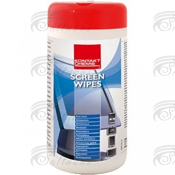 Ekrano valiklis 100vnt., tinka greitai ir švelniai valyti LCD ekranus, TFT monitorius, plazminius ekranus ir stiklo paviršius Chemicals for the chemical maintenance of household appliances Lubricant, etc.