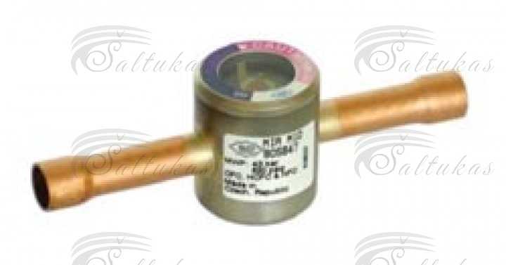 Šaldytuvo indikatorius  ALCO MIA M12, 12mm, R22, R407C, R134a, R507, R410A Indicators, TRV valves and their needles