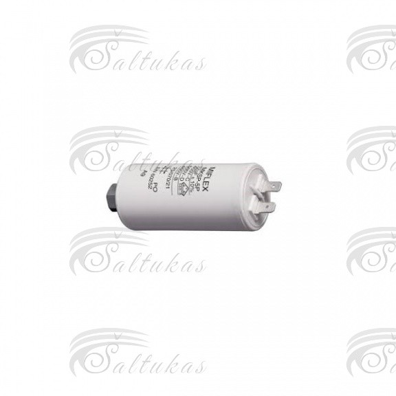 Kondensatorius 45µF (mikrofaradai), 450-500V, 2 kontaktai + varžtas, SC1121 Capacitors