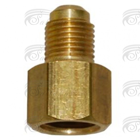 Veržlė – perėjimas 1/4″ SAE x 1/8″ NPT F, CASTEL 7150/21 Connections - transitions