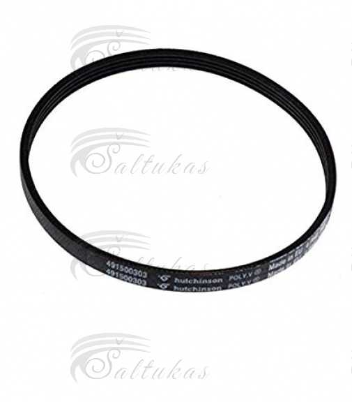 Džiovyklės diržas (ventilliatoriaus) 285 H4 EL, BEKO, BLOMBERG, orig. kokybė Dryer straps and drum sensors