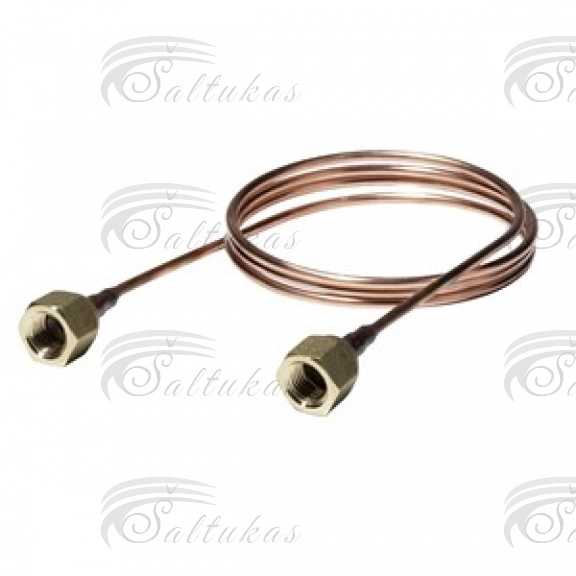 Connection by capillary tube 1/4″ SAE, L = 0.6 m Automotive parts of refrigerated freezers for domestic industrial refrigeration equipment