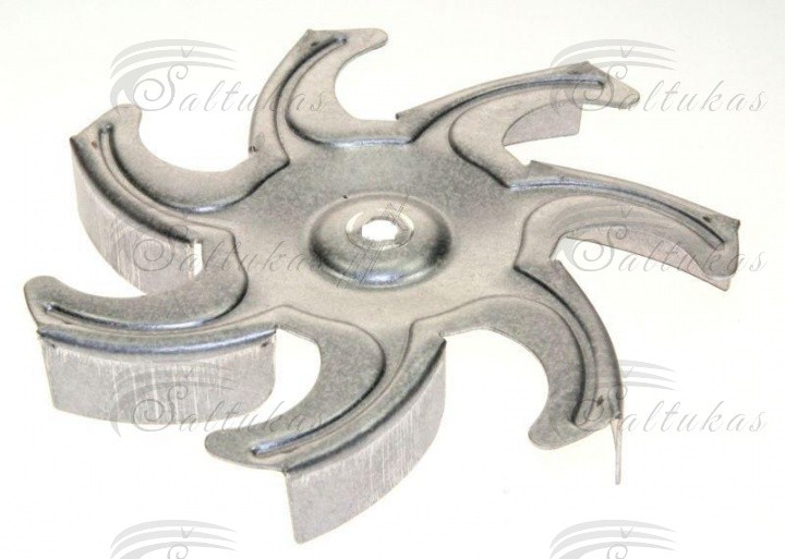 Orkaitės variklio sparnelis ARCELIC, BEKO ,7 mentės, Ø175mm,orig. Oven fans grill motors and wings