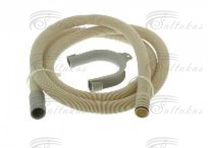 Bauknecht/ Whirlpool išpylimo žarna 150cm Hoses for washing machines, dishwashers and accessories thereof, lintels, gaskets