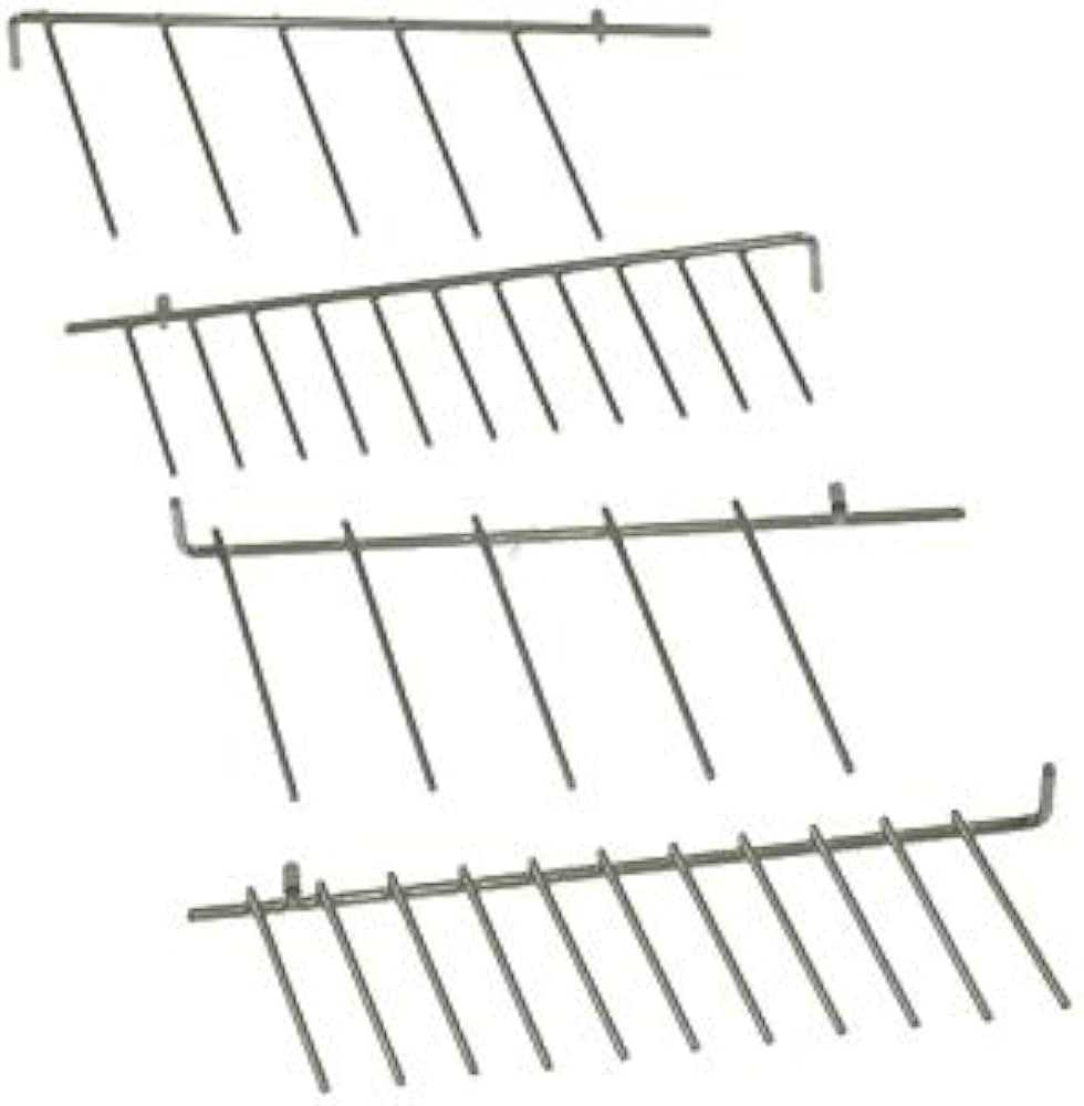 Indaplovės krepšio grotelės  BOSCH/SIEMENS komplektas Dishwasher wheels, grills and holders for dish bags