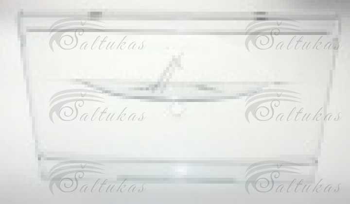 Šaldytuvo LIEBHERR šaldiklio stalčiuko priekinė panelė  KGBNES5056-25A ,KGBNES5056 modeliams Holders for household refrigerators, drawers, shelves and other plastic details