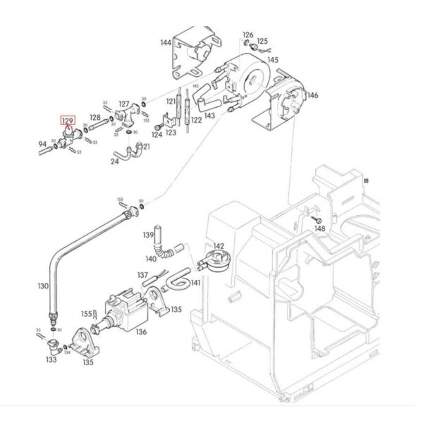MELITTA / BOSCH / SIEMENS / JURA valve for coffee machine - Image 3