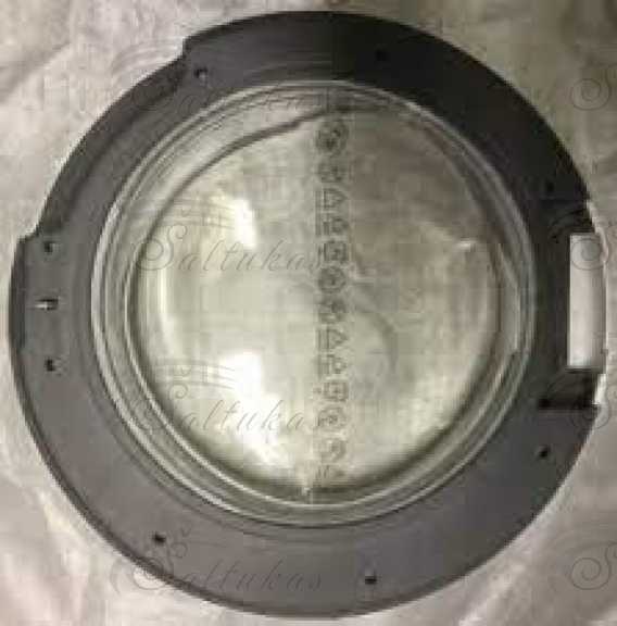 Skalbimo mašinos WHIRLPOOL/INDESIT,liukas komplekte,orig. Charging door frames and glass for washing machines