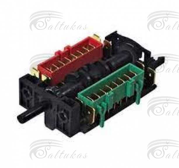 Viryklės GORENJE perjungėjas, 12 padėčių, orig. SELECTION SWITCH K44A EUREL Switchers for electric stoves,switches taimers