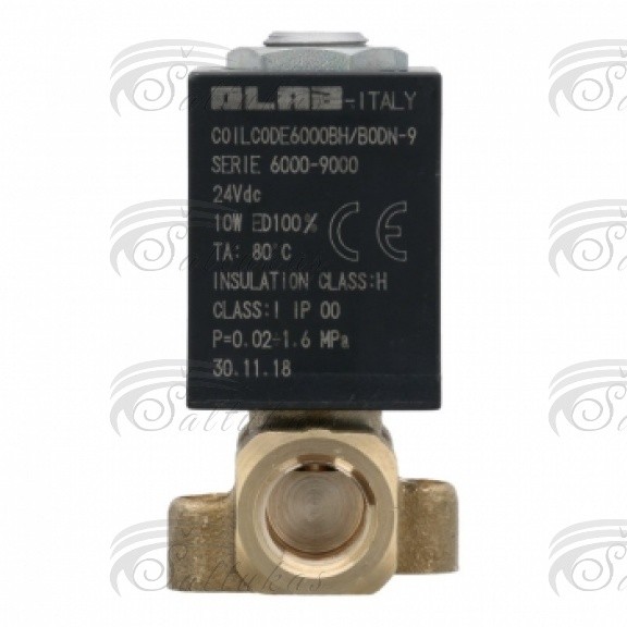 Kavos aparato PHILIPS SAECO vožtuvas 2 WAY ELECTRO VALVE OT57 G1/8F. X G1/8F.24V DC 10W-B Valves, presses, connectors, pressure sensors, couplings and other parts of coffee machines