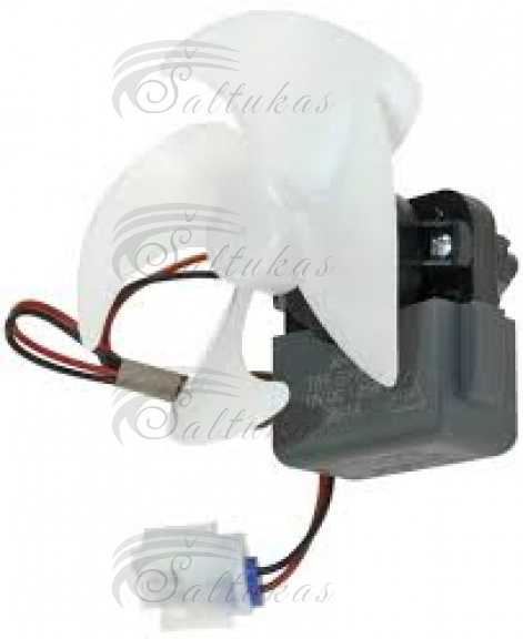 Šaldiklio AEG, ELECTROLUX ventiliatorius 2000RPM, 12V ,EUN2244AOW modeliams Šaldiklio AEG, ELECTROLUX ventiliatorius 2000RPM, 12V ,EUN2244AOW modeliams No Frost fan motors for refrigerators
