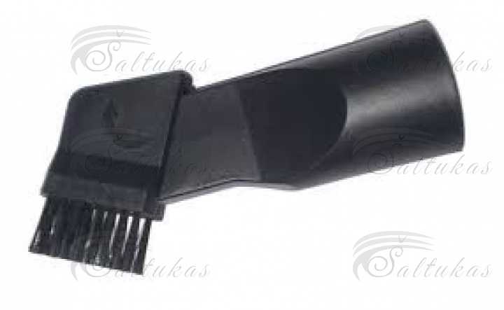 Vacuum cleaner nozzle ELECTROLUX, universal, for cleaning cracks Use / function: slot nozzle, furniture brush, fastening: 32 mm, lock: no, width: 16 mm, manufacturer Microwave ovens, vacuum cleaners, irons, hoods and other small parts of the technique