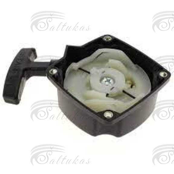 Benzininio trimerio užvedimo starteris AL-KO AL-KO, BOSCH ROTAK, GARDENA Spare parts for trimmers, trimmers, saws, water pumps and hydrophores