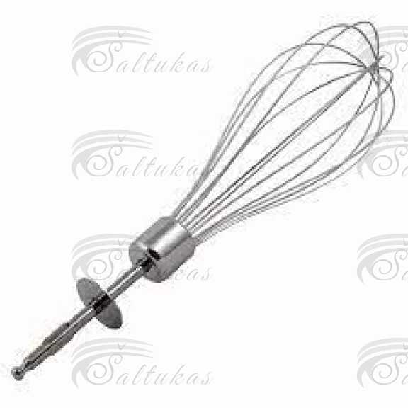 Plakiklio, mikserio metalinis antgalis (plakimo šluotelė) BRAUN, DELONGHI, KENWOOD Parts of blenders, mixers, food processors, slicers, breadcrumbs and other apparatus