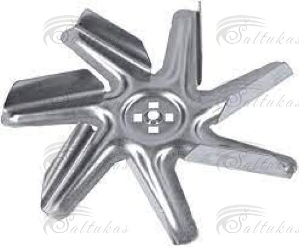 Orkaitės ventiliatoriaus sparnuotė BOSCH, SIEMENS, BALAY, ø - 150mm, 7 sparneliai