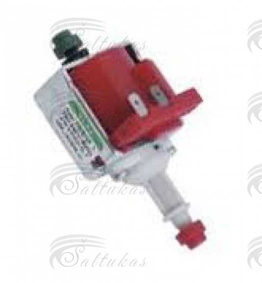 Vandens siurblys kavos aparatui ULKA, NME2,DELONGHI, 16W, 110cc/min, maksimalus slėgi 2,5 bar. Valves, presses, connectors, pressure sensors, couplings and other parts of coffee machines