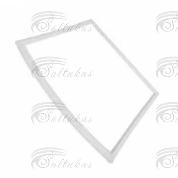 Šaldytuvo AEG, ELECTROLUX durų tarpinė viršutinė balta,plotis 530mm ilgis 1085мм,orig. Gaskets for refrigerator doors, etc.
