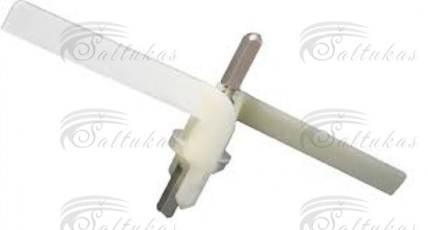 Velenas su mentėmis virtuviniam kombainui BOSCH, SIEMENS, sparnelių plotis 165mm, ašies ilgis 90mm,alternatyva.