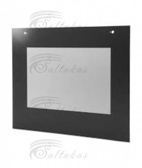 Elektrinės orkaitės  BOCH,SIEMENS,priekinis,išorinis durelių stiklas 60cm juodas ,HBA533BB0S/02,HBA533BB0S/– modeliams ir kt Oven door glazing ,hob glassceramic surfaces