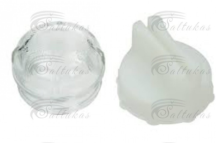 Orkaitės BOSCH, SIEMENS lemputės gaubtelis su pakeitimo (atsukimo) įrankiu, stiklo Ø68mm, sriegio Ø62mm, aukštis 44mm Led-backlight caps for electric stoves, microwave ovens and refrigerators, etc.
