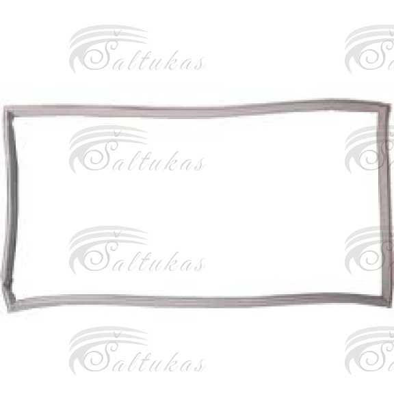 Šaldytuvo HANSA, AMICA durų tarpinė (viršutinė, pliusinės dalies), 984x525mm Gaskets for refrigerator doors, etc.
