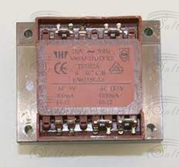 Coffee machine JURA transformer, for models C, E, F, J, S, X, Z series, IN-230V, OUT-9V / 15.5V