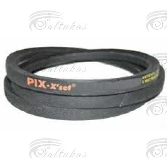 AL/KO  žolepjovės dirželis PLOTIS 13mm,VIDINIS Li 2311mm,IŠORINIS La 2362mm AL-KO, BOSCH ROTAK, GARDENA Spare parts for trimmers, trimmers, saws, water pumps and hydrophores