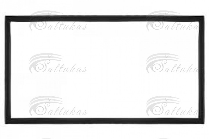 Šaldytuvo AEG, ELECTROLUX, ZANUSSI durų tarpinė, viršutinė, 1167x563mm, juoda, orig Gaskets for refrigerator doors, etc.