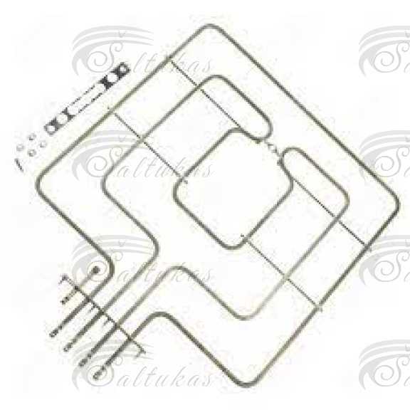 Elektrinės orkaitės Bosh,Siemens,Neff tenas,Tipas: Viršutinė kaitra, Talpa: 2800W, Ilgis: 430mm, Plotis: 367mm, Aukštis: 27mm, Flanšo ilgis: 136mm, Flanšo plotis: 15mm, Jutiklio ilgis: 60mm, Panardinimo gylis: 38mm  ,HS658GXS6 — modeliams ir kt Heating elements for ovens