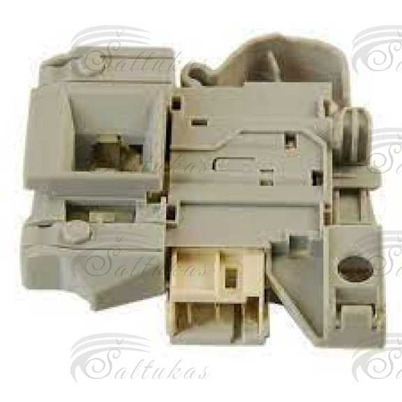 Skalbimo mašinos siurblys AEG, ELECTROLUX, ZANUSSI, spyna 16(6)A, 250V, 3 konaktai Washing machine door locks