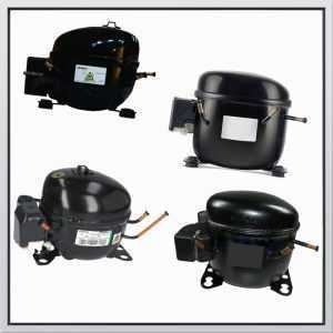Compressors for household refrigerators
