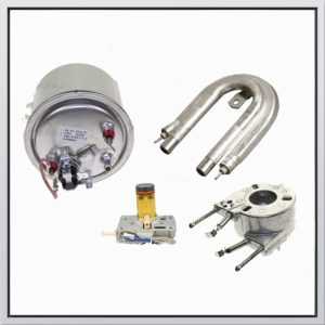 Heating elements of coffee machines thermoblocks