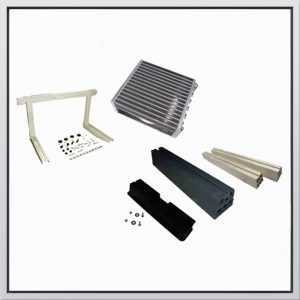 Inflatable capacitors and other accessories for industrial refrigerators