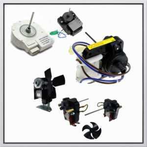 No Frost fan motors for refrigerators