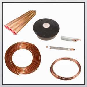 Capillary tubes of refrigerators, copper tubes and their insulation