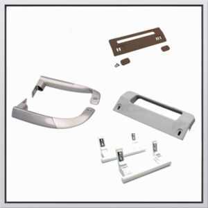 Door handles for refrigerators chamber door