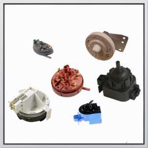 Washing machine level relays
