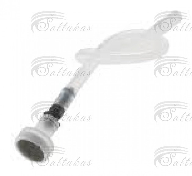 Kavos aparato BOSCH, SIEMENS oro paėmimo vamzdelis su filtru, visas ilgis 230mm Gaskets, hoses and tubes for coffee machines