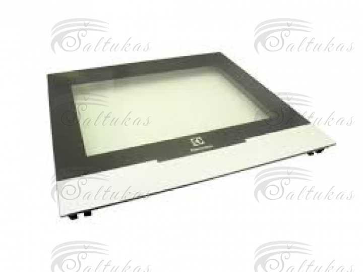 Orkaitės AEG, ELECTROLUX, ZANUSSI stiklas priekinis 494X467MM,orig. Oven door glazing ,hob glassceramic surfaces