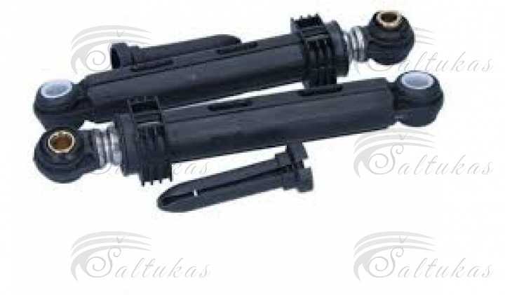 Skalbimo mašinos BOSCH/SIEMENS amartizatoriai 90N, 2vnt kompl su kaiščiu Skalbimo mašinos BOSCH/SIEMENS amartizatoriai 90N, 2vnt kompl su kaiščiu Shock absorbers for washing machines
