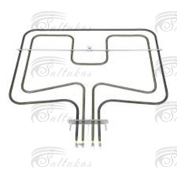 Elektrinės vryklės ELECTROLUX / AEG viršutinis kaitinimas, galia: 2700 W, ilgis: 420 mm, plotis: 428 mm, ilgis flanšas: 100 mm, plotis flanšas: 22 mm, jutiklio ilgis: 64 mm, panardinimo gylis: 355 mm Heating elements for ovens