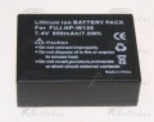 Battery for video camera NPW126FUJI,becomes: 7.4V, capacity: 950mAh, type: digital camera, chemistry: lithium-ion (lithium-ion), rechargeable: yes, content units: 1