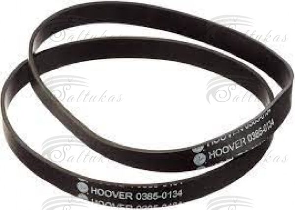 Dirželis dulkių siurbliui HOOVER V17, originalas, TESCO, ARGOS PROACTION, DIRT DEVIL, SWAN, MORPHY RICHARDS, 2vnt