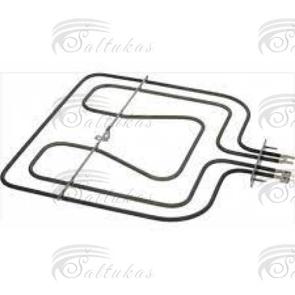 Elektrinės orkaitės AEG, ELECTROLUX, ZANUSSI viršutinis kaitinimo elementas 2450W,orig. Heating elements for ovens
