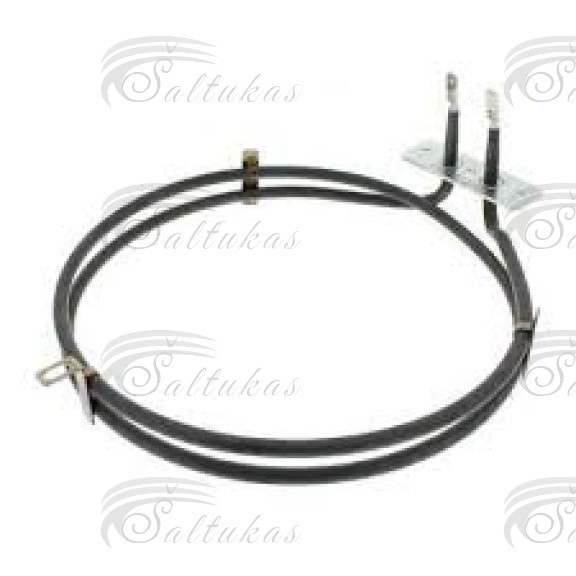 Elektinės  orkaitės WHIRLPOOL/INDESIT apvalus  grilio tenas.Galia: 2000W, Flanšo ilgis: 70mm, Flanšo plotis: 22mm, Išorinis skersmuo: 190mm, Vidinis skersmuo: 177mm, Atstumas sujungimai: 25mm Heating elements for electric stove ovens, round