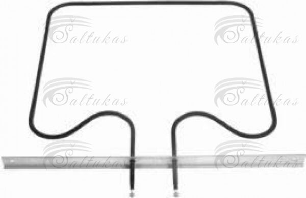 Viryklės TEKA, HANSA, AMICA, KUPPERBUSH apatinis tenas Tipas: Konvekcinis šildymas, Talpa: 1150W, Ilgis: 385mm, Plotis: 340mm, Ilgis Flanšas: 386mm, Plotis Flanšas: 22mm, Termostatas: Ne, Terminis saugiklis: Nėra, Panardinimo gylis: 347mm